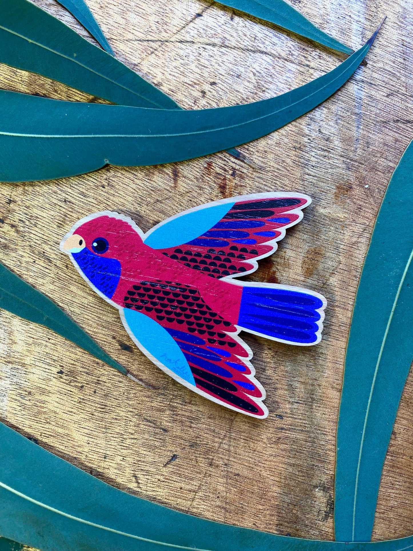 Crimson Rosella Magnet