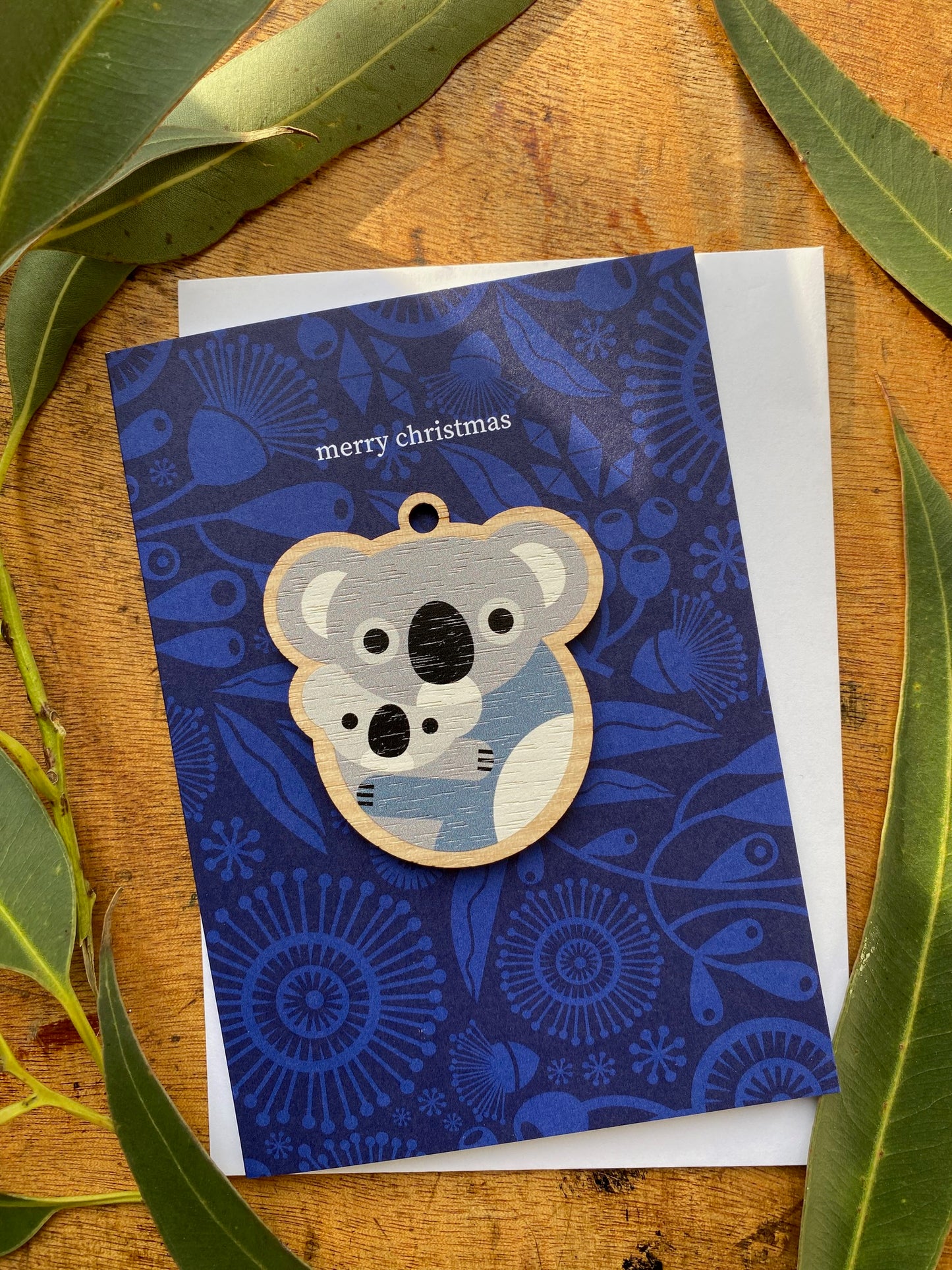 Koala & Baby Decoration Card