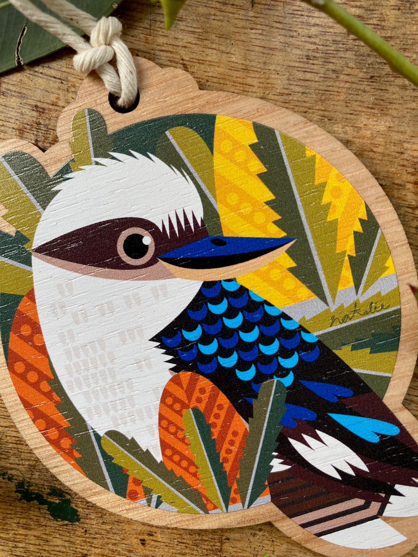 Bright Kookaburra Decoration