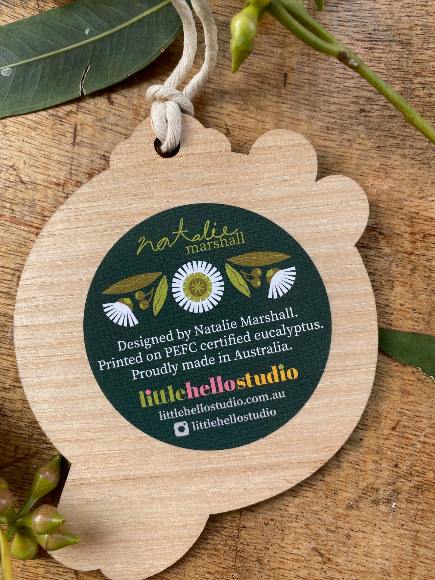 Bright Kookaburra Decoration