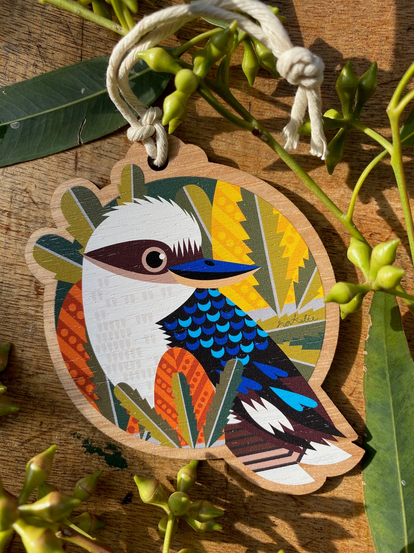 Bright Kookaburra Decoration