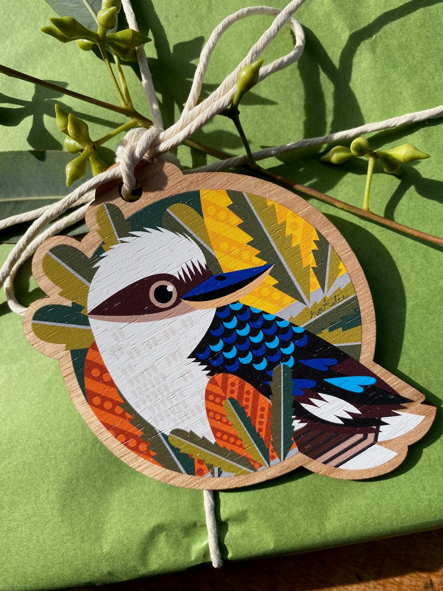 Bright Kookaburra Decoration