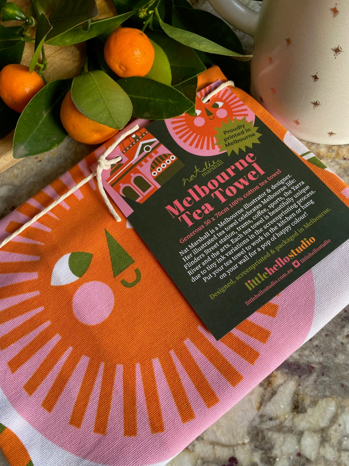 Melbourne Tea Towel