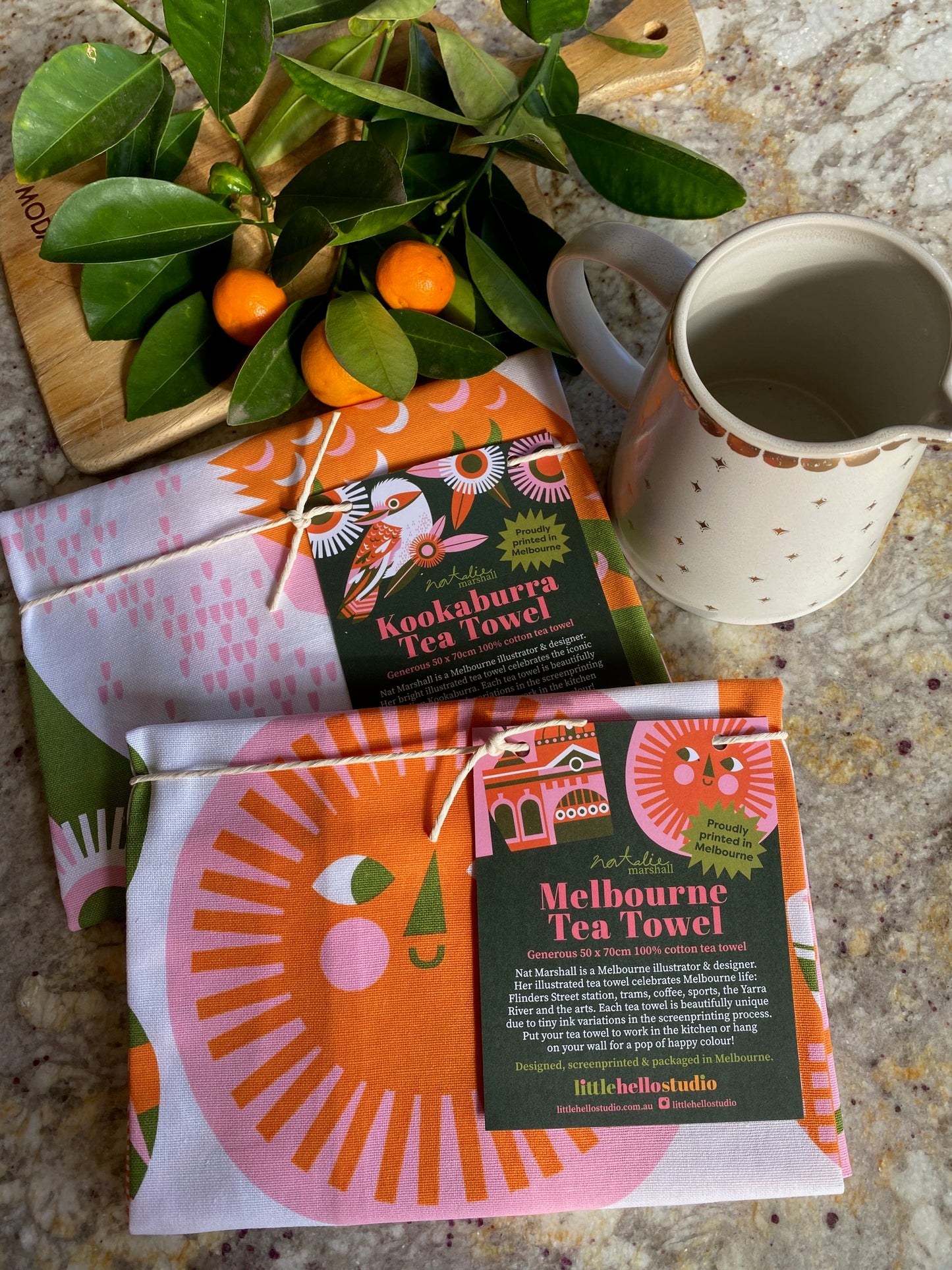 Melbourne Tea Towel