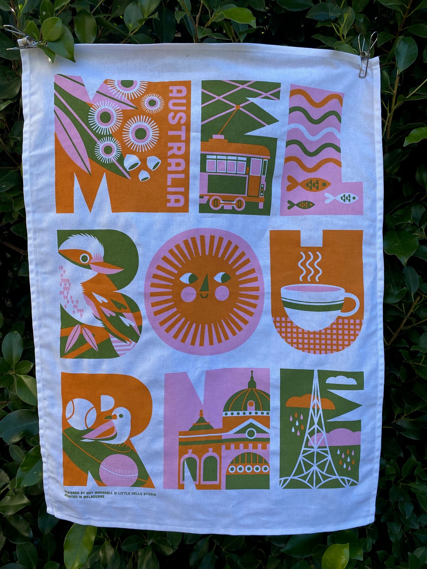 Melbourne Tea Towel