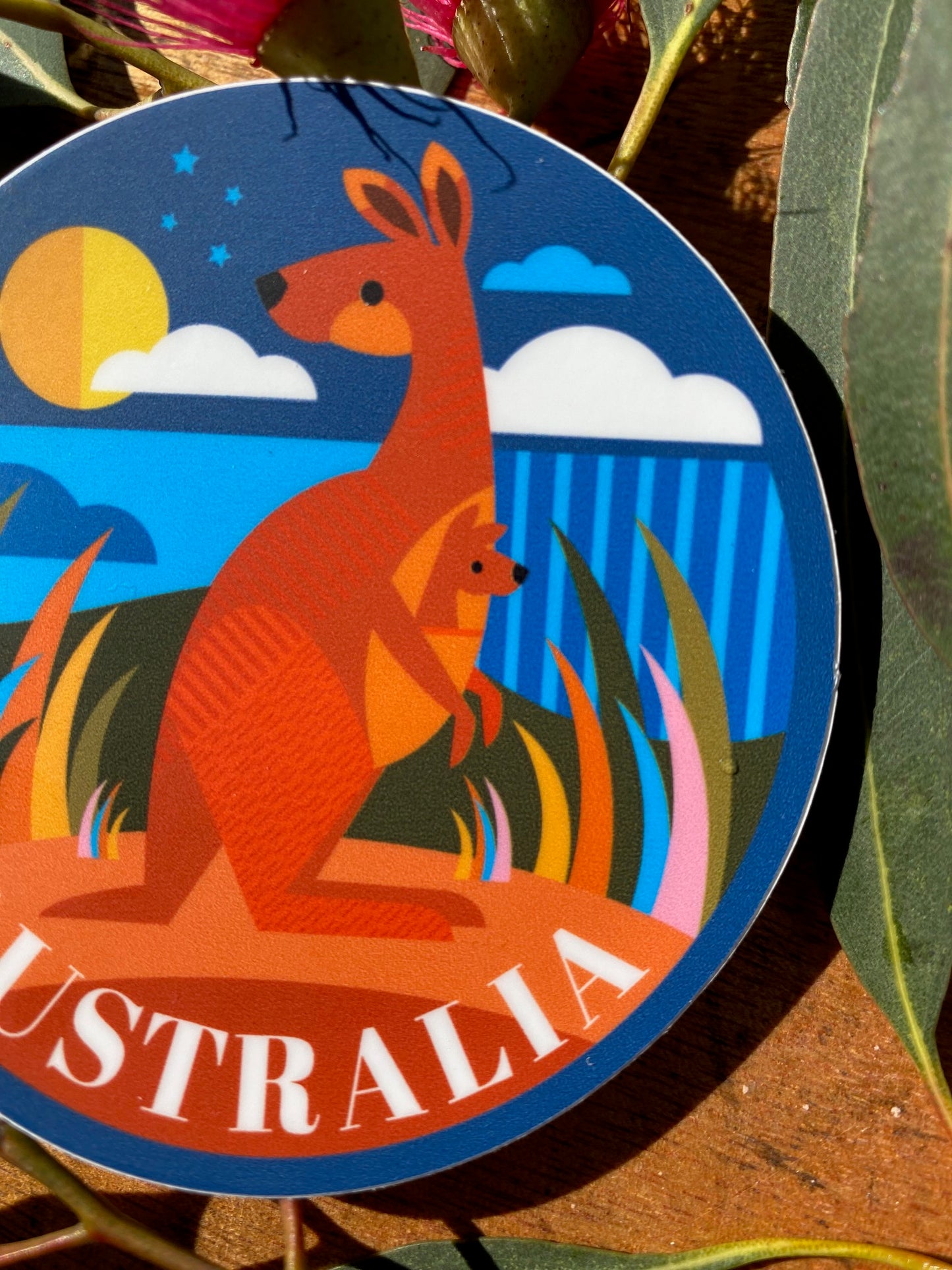 Kangaroo Sticker