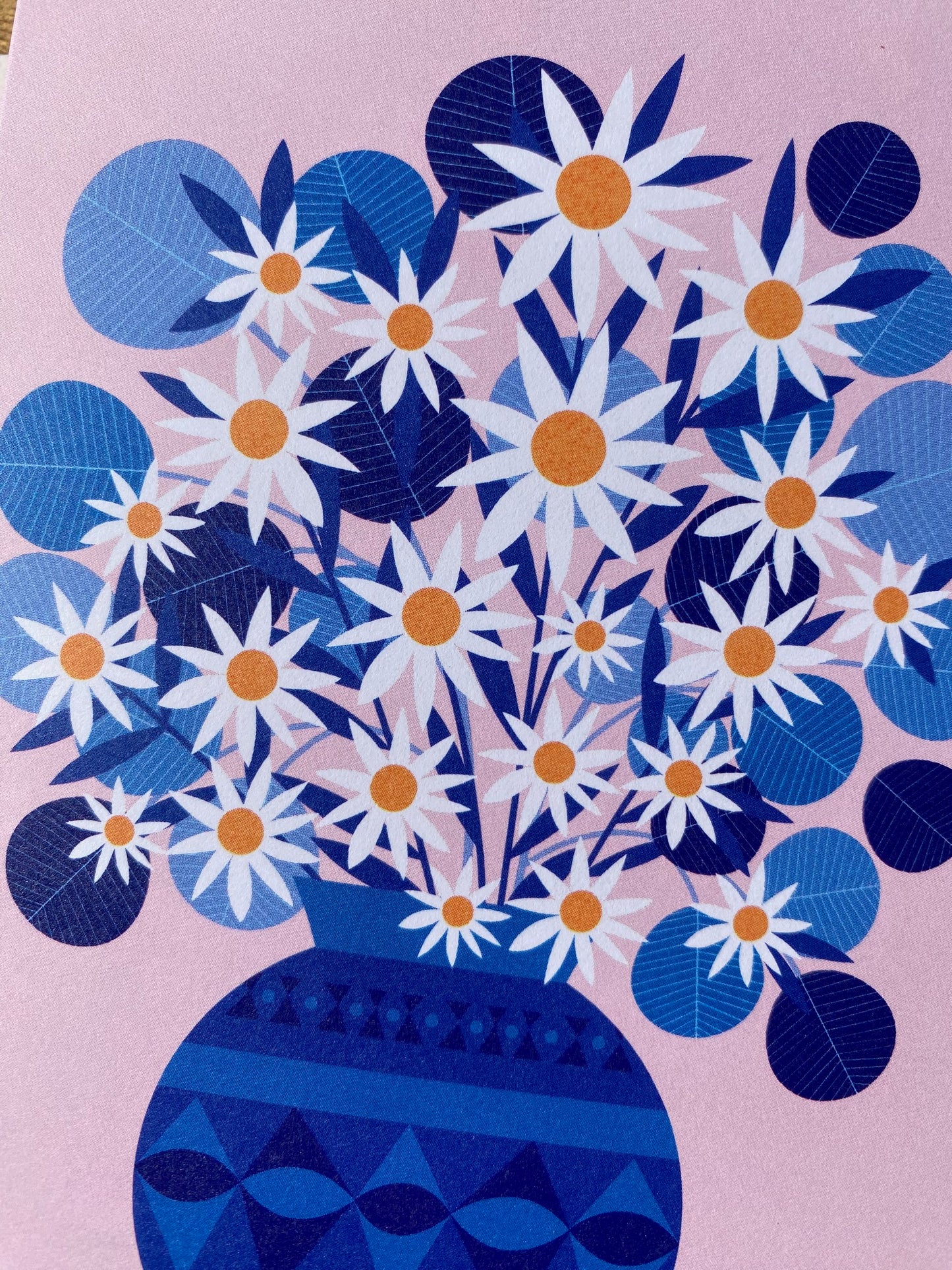 Flannel Flowers Vase