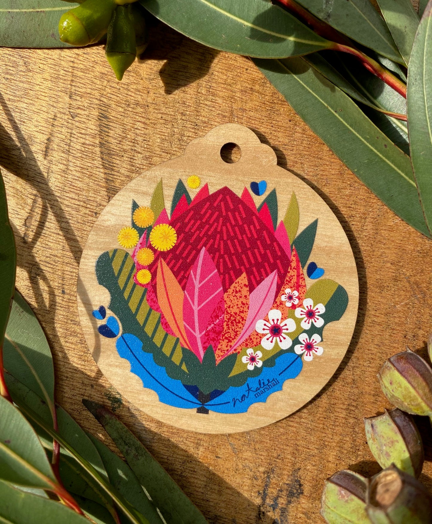 Native Bunch White Card *