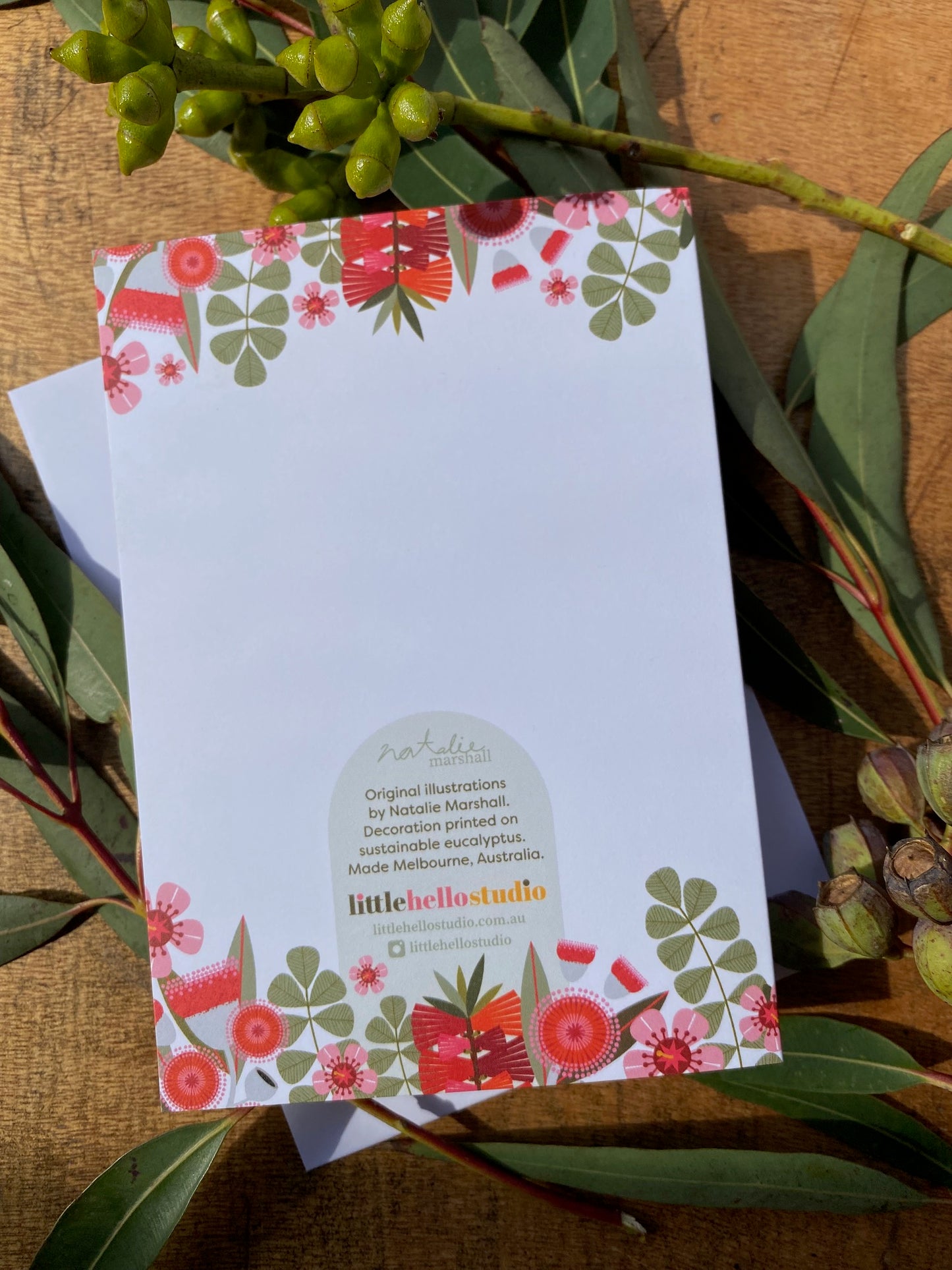 Cuddling Koalas White Card *
