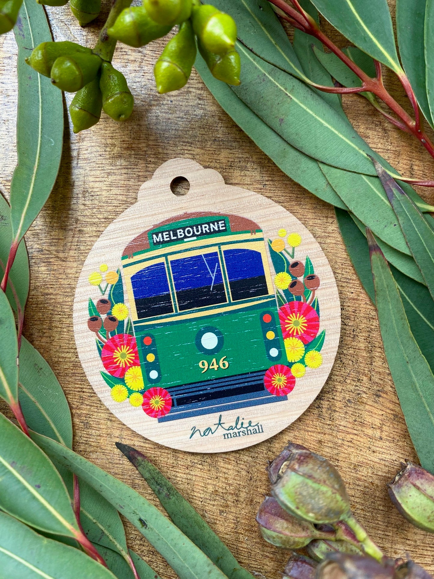 Melbourne Tram White Card *