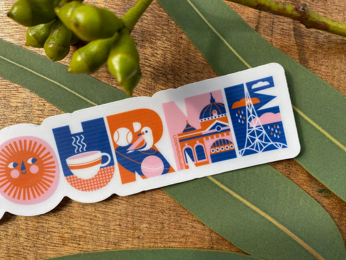 Melbourne Life Sticker