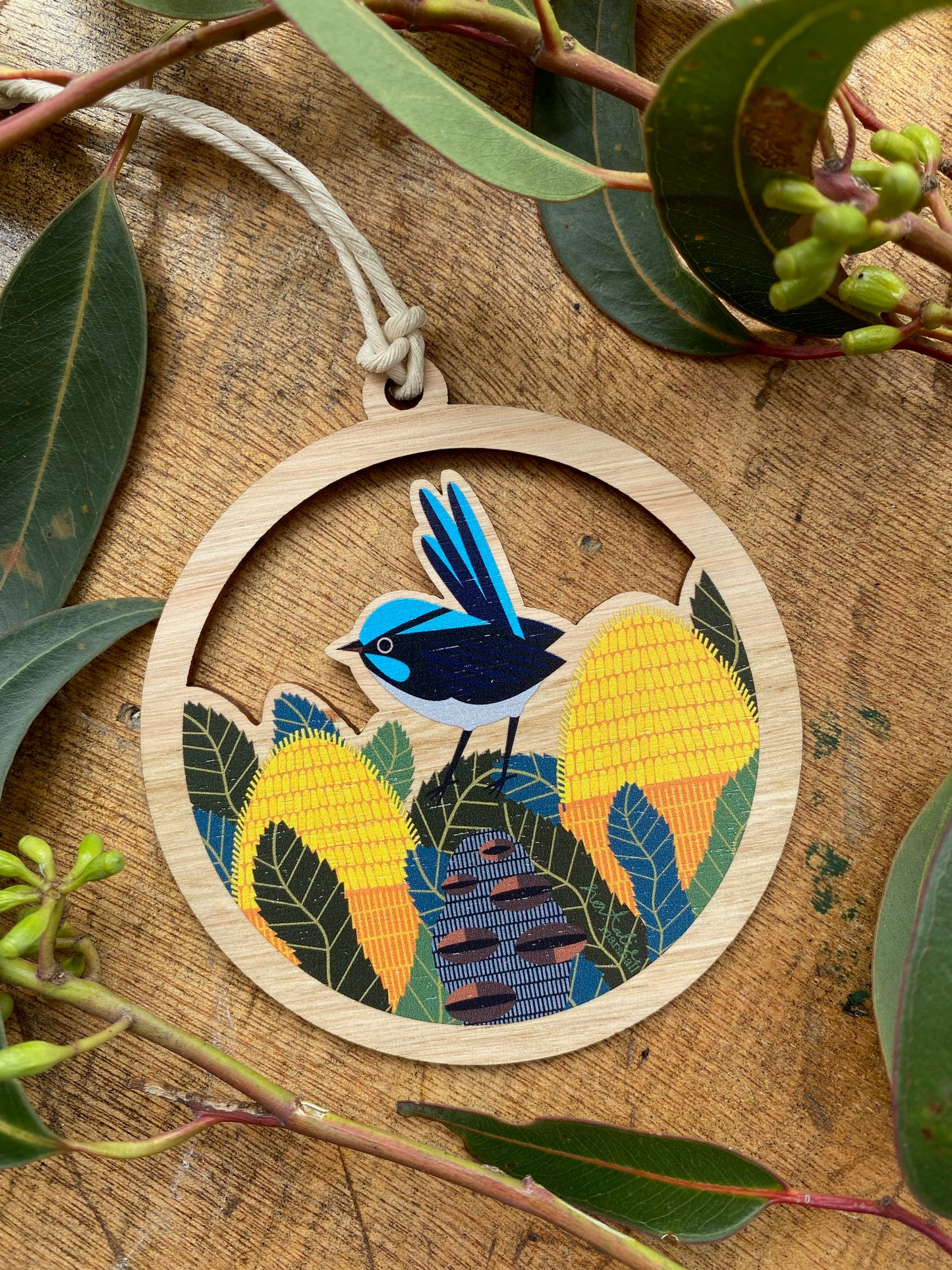 Superb Fairy Wren Cut Out
