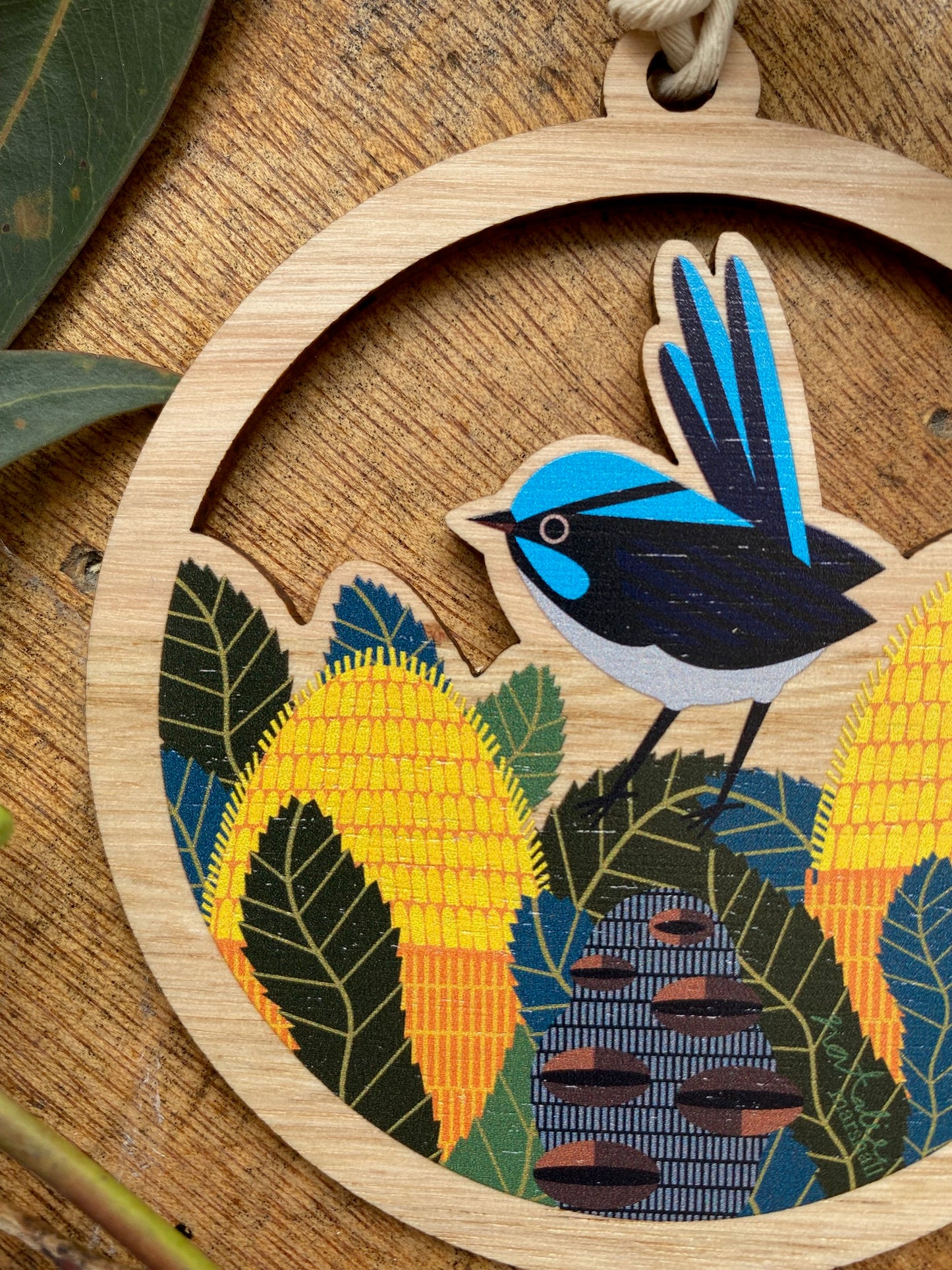 Superb Fairy Wren Cut Out