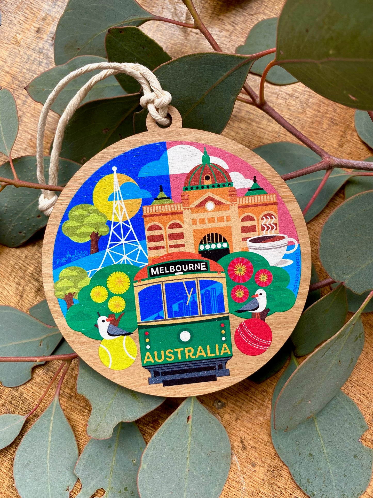 Melbourne Keepsake (90mm)