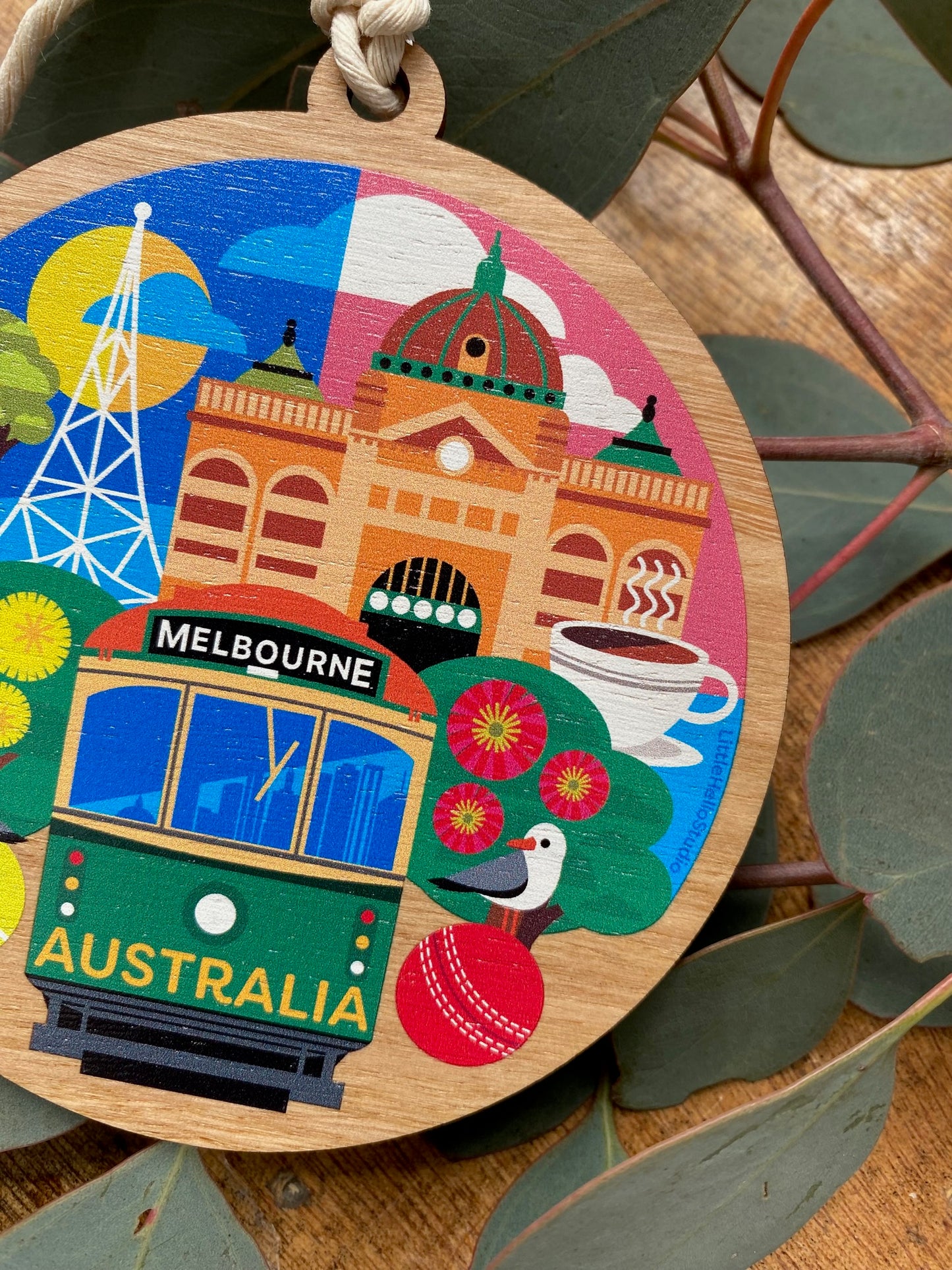Melbourne Keepsake (90mm)