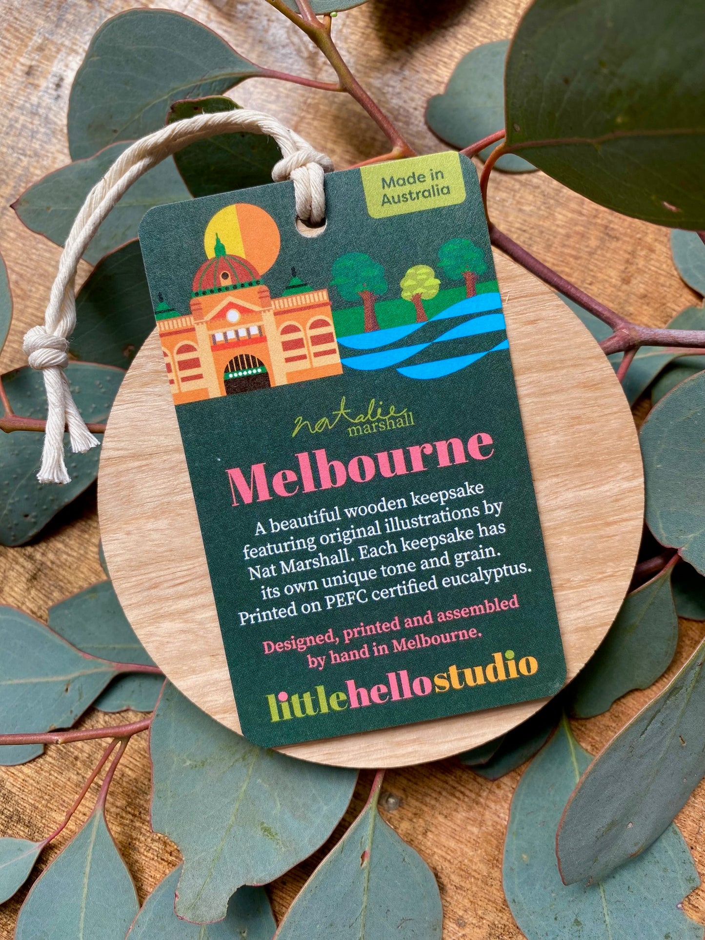 Melbourne Keepsake (90mm)