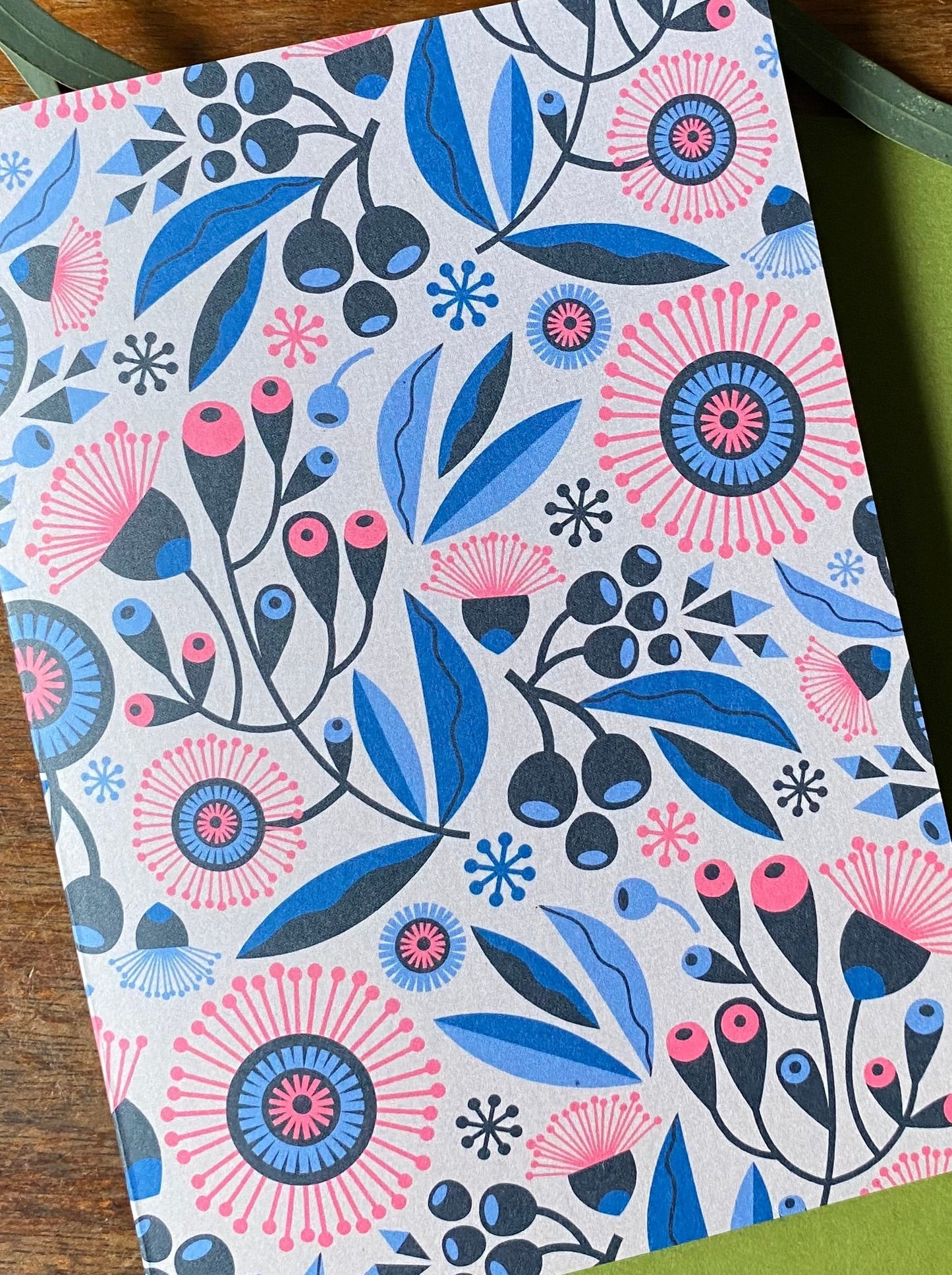 Blossoms & Gumnuts Card