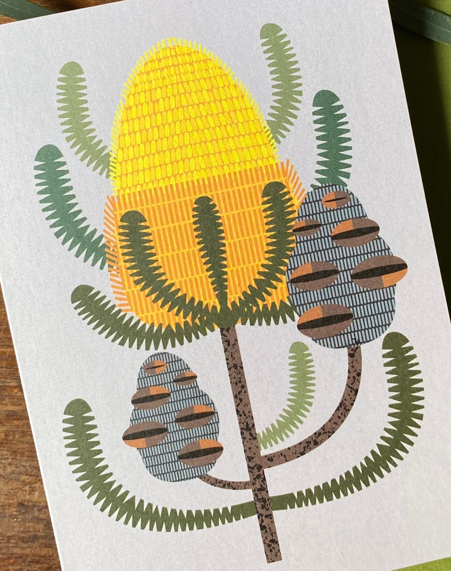 Golden Banksia Card