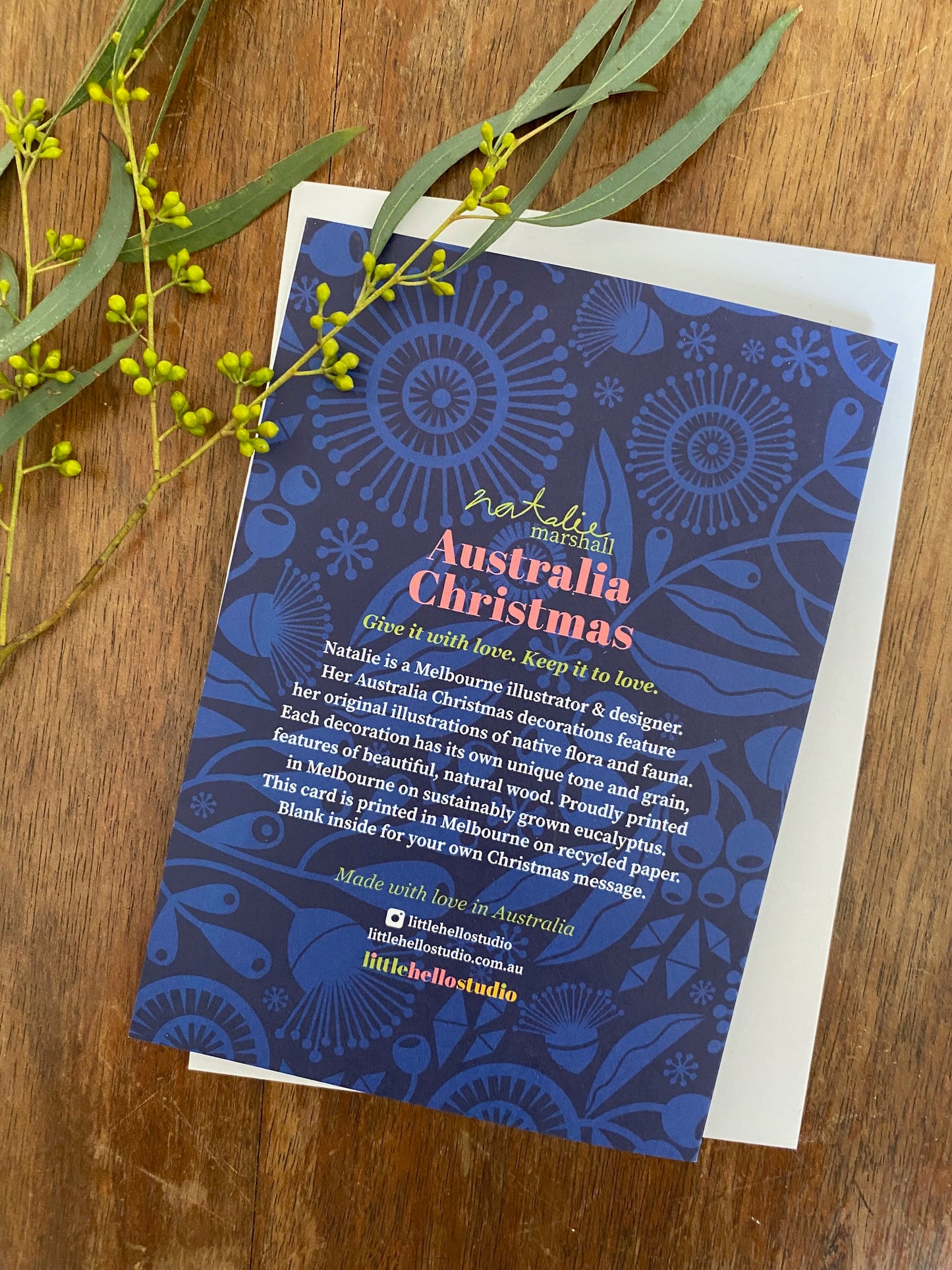 Koala & Baby Decoration Card