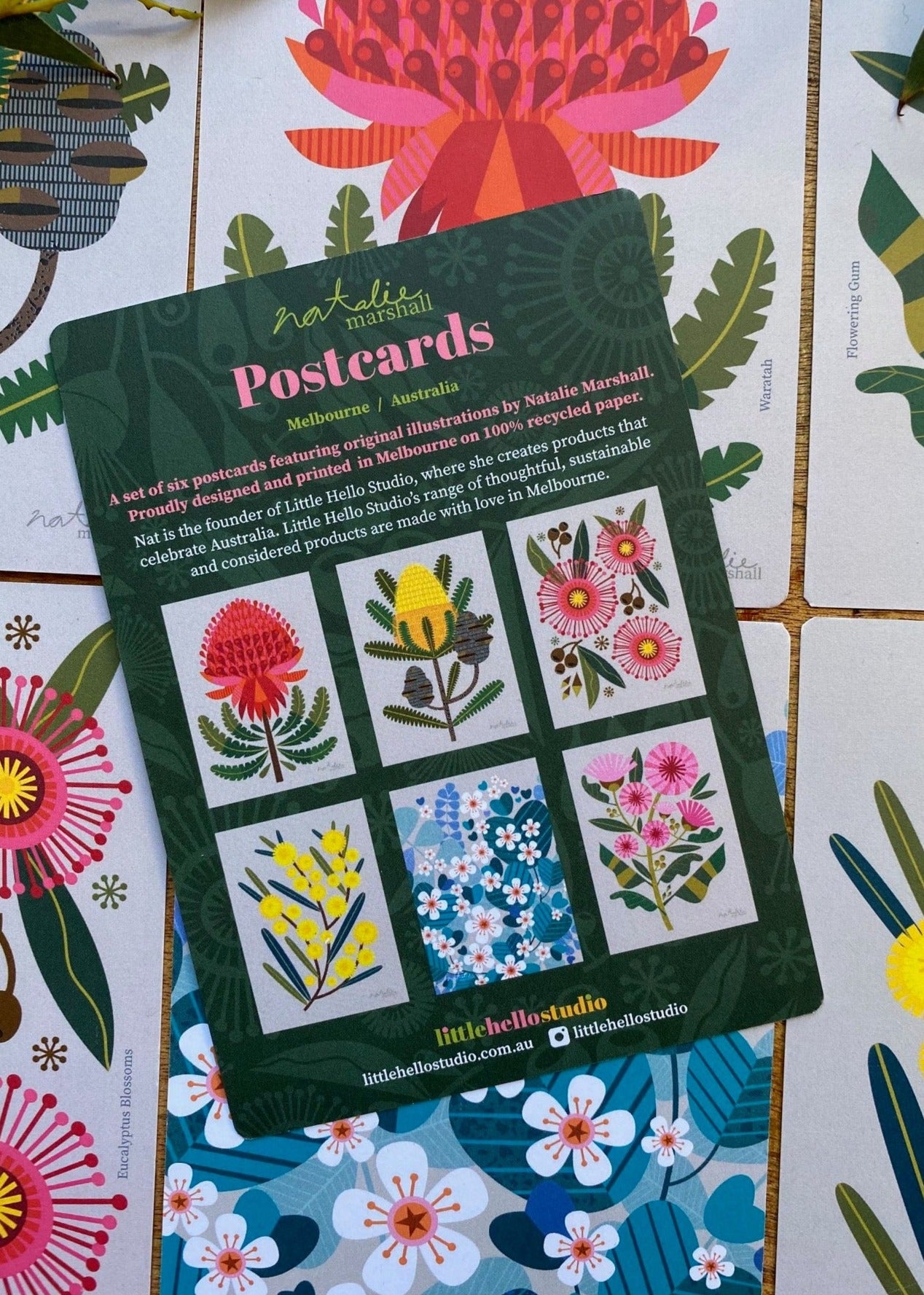 Flower Postcards