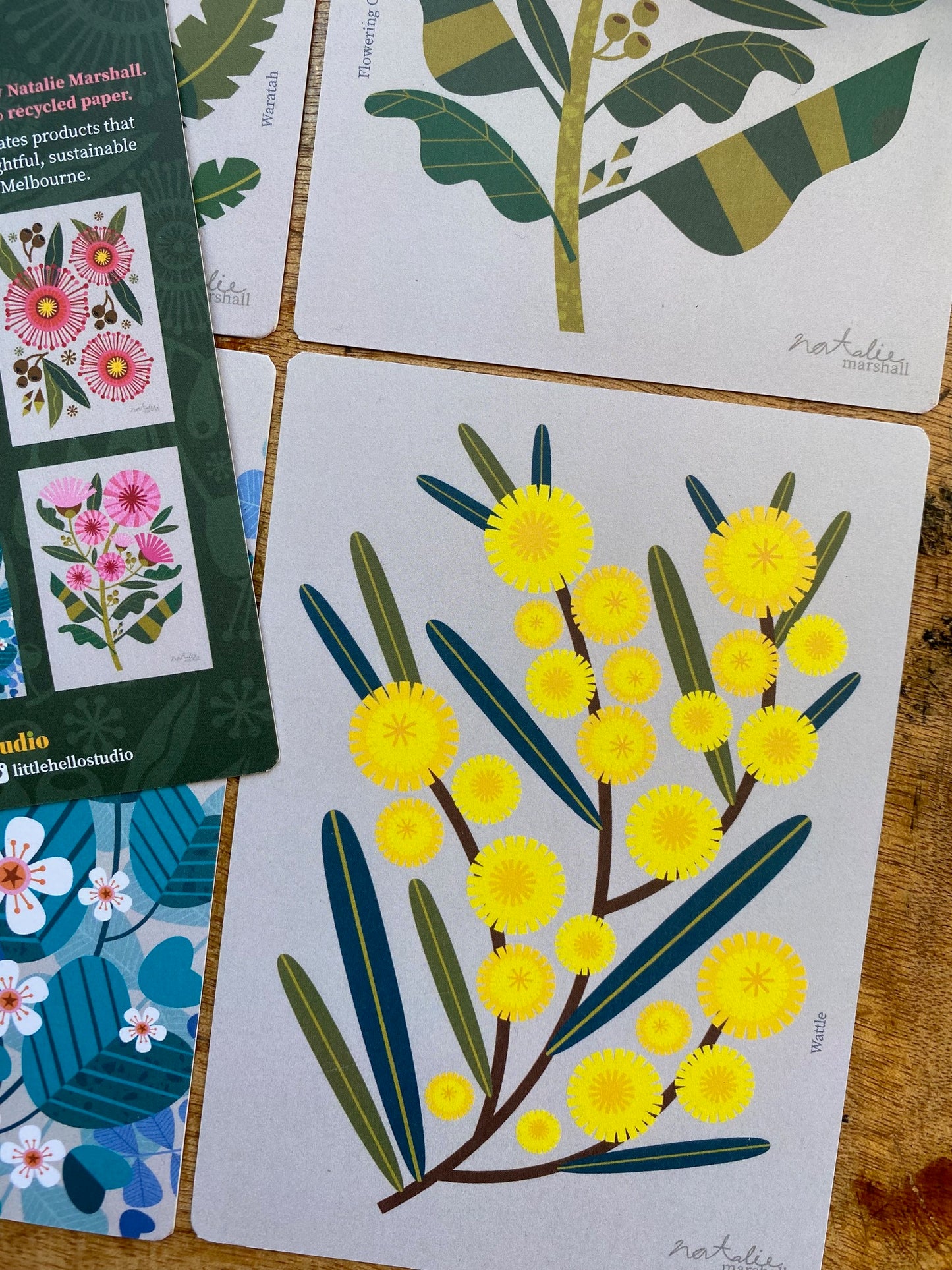 Flower Postcards