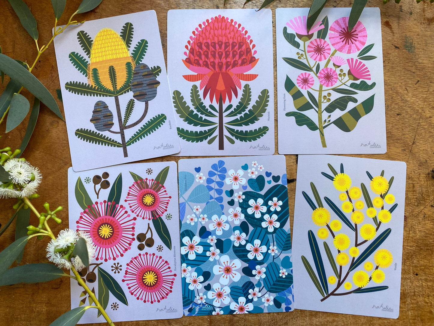 Flower Postcards