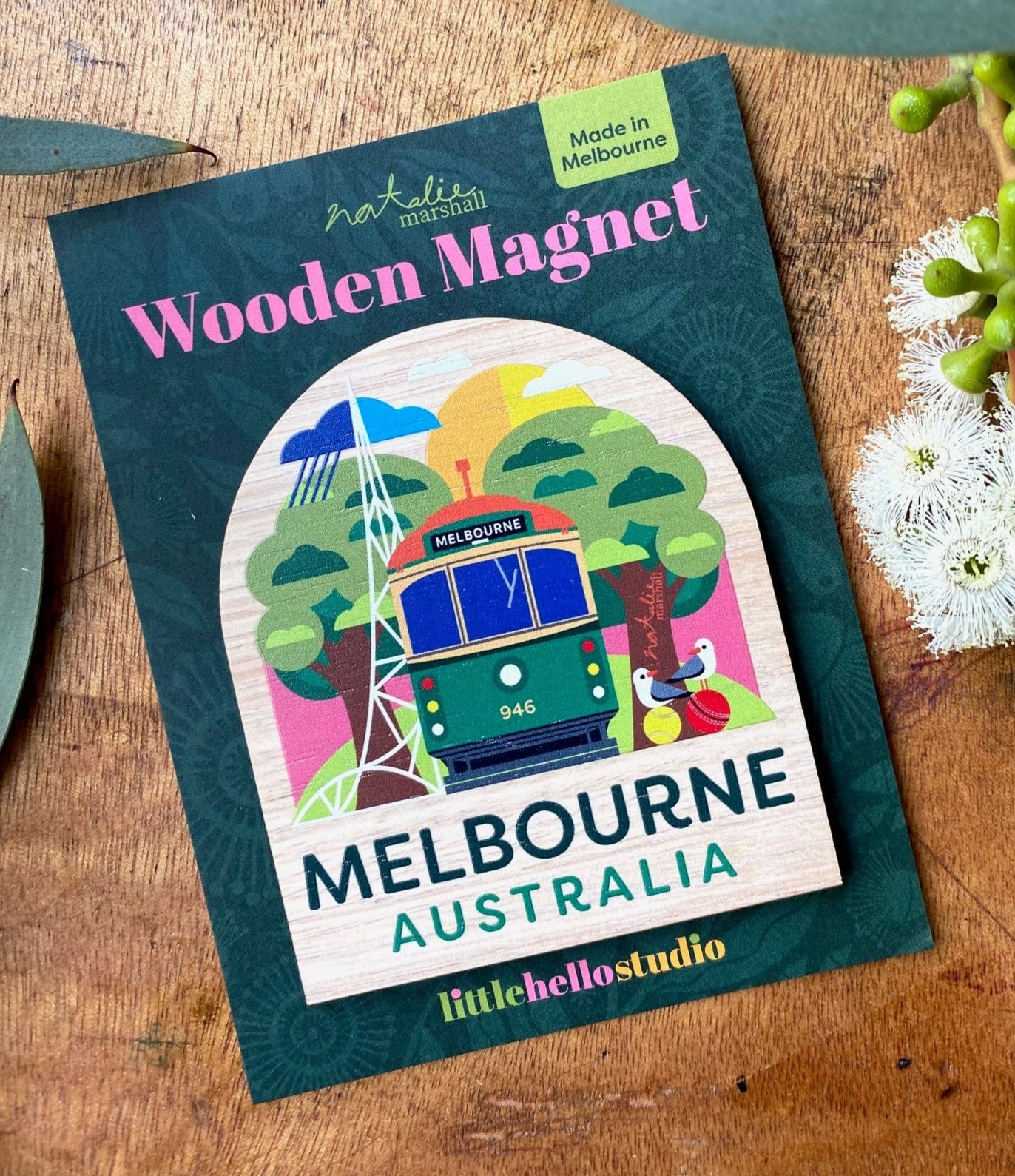 W Class Tram Magnet