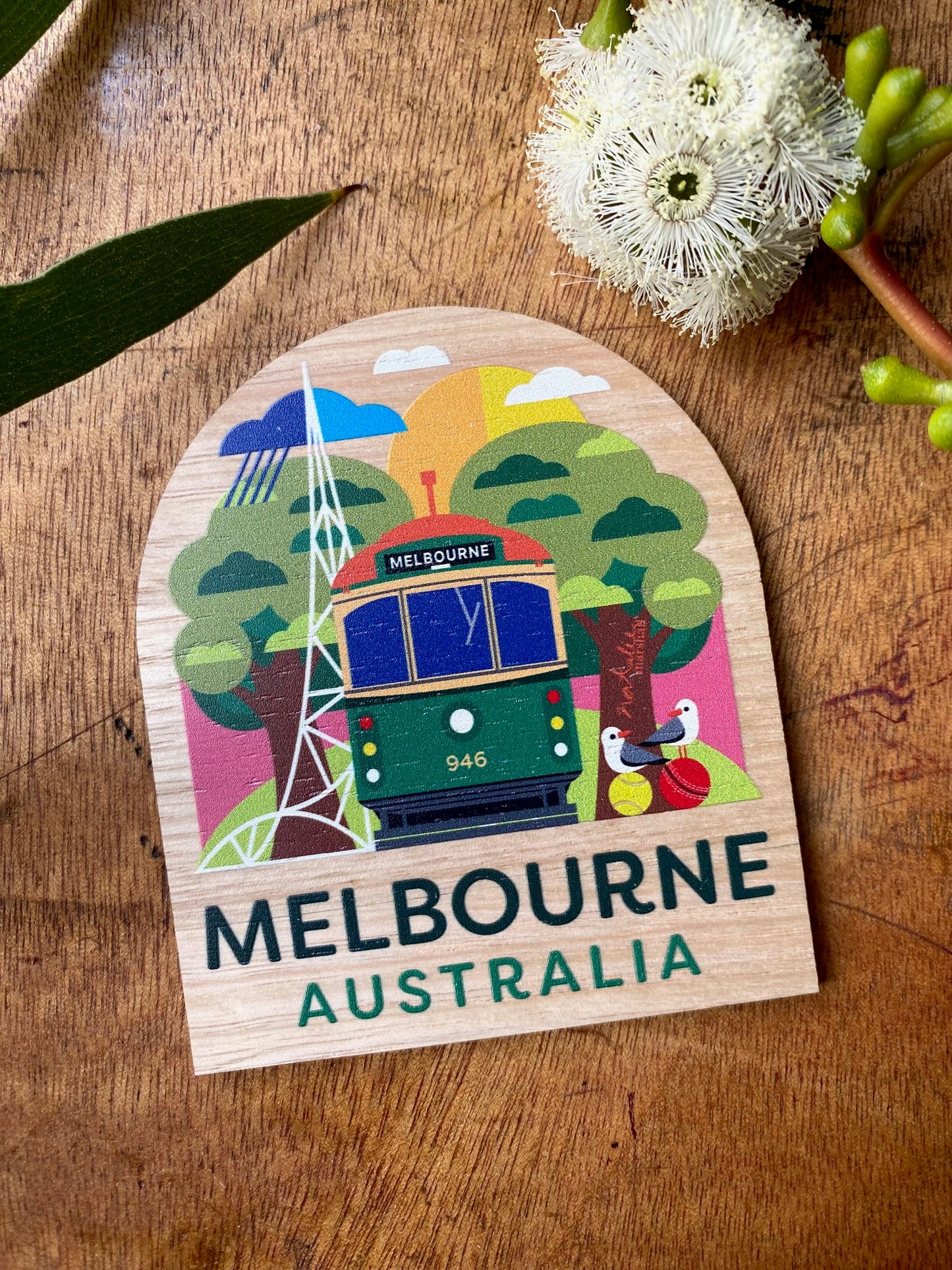 W Class Tram Magnet