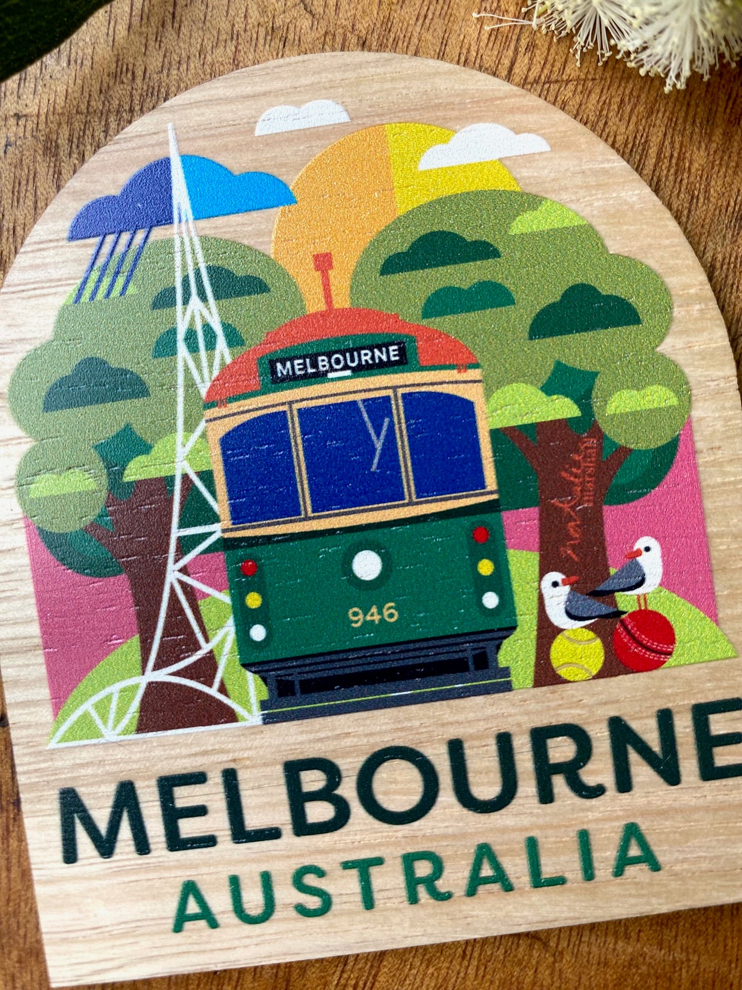 W Class Tram Magnet