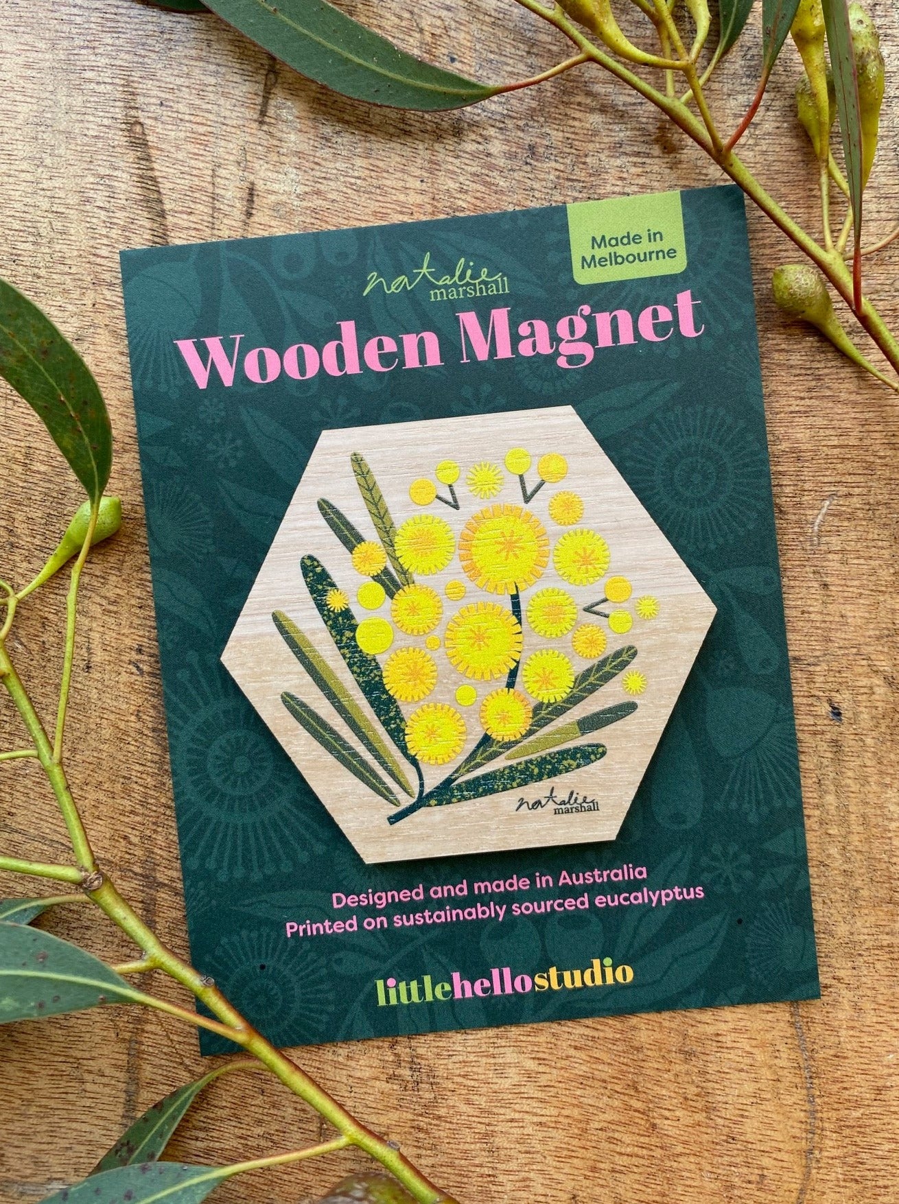 Wattle Magnet
