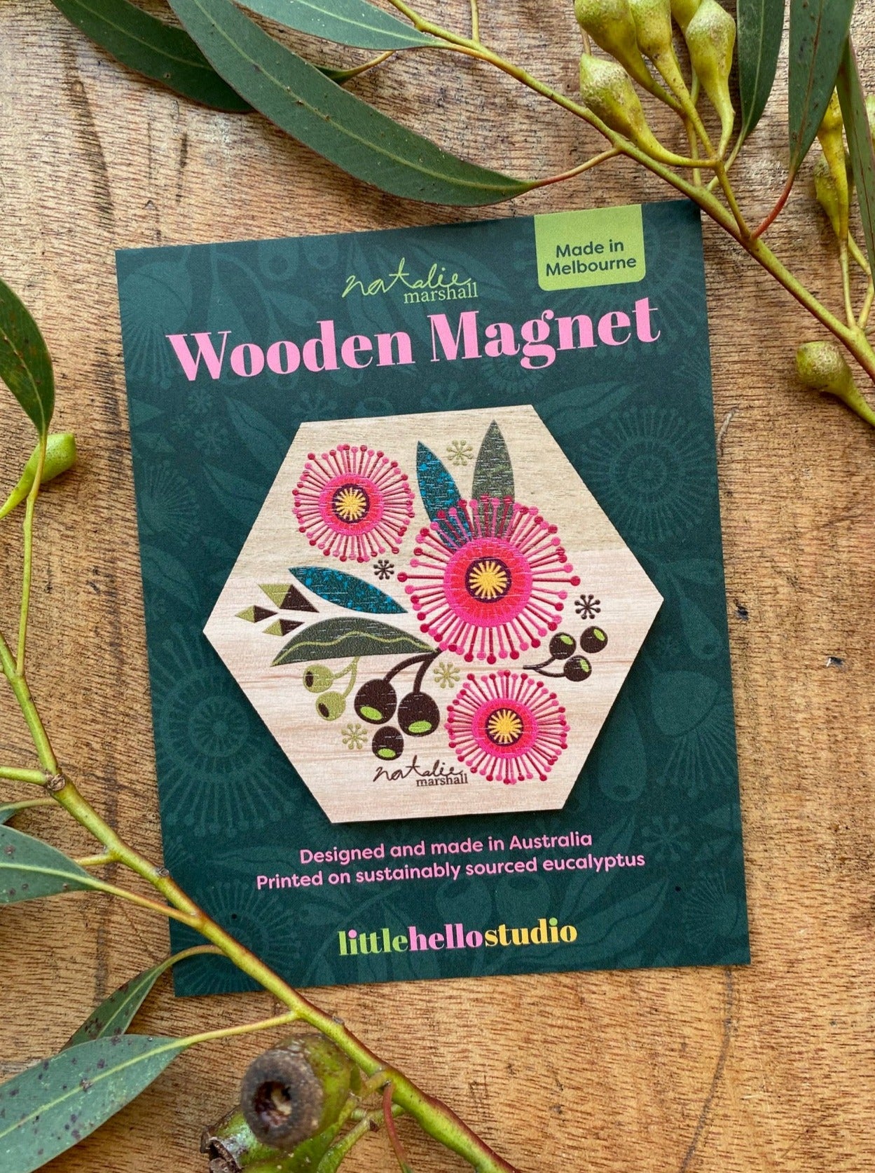 Eucalyptus Blossoms Magnet