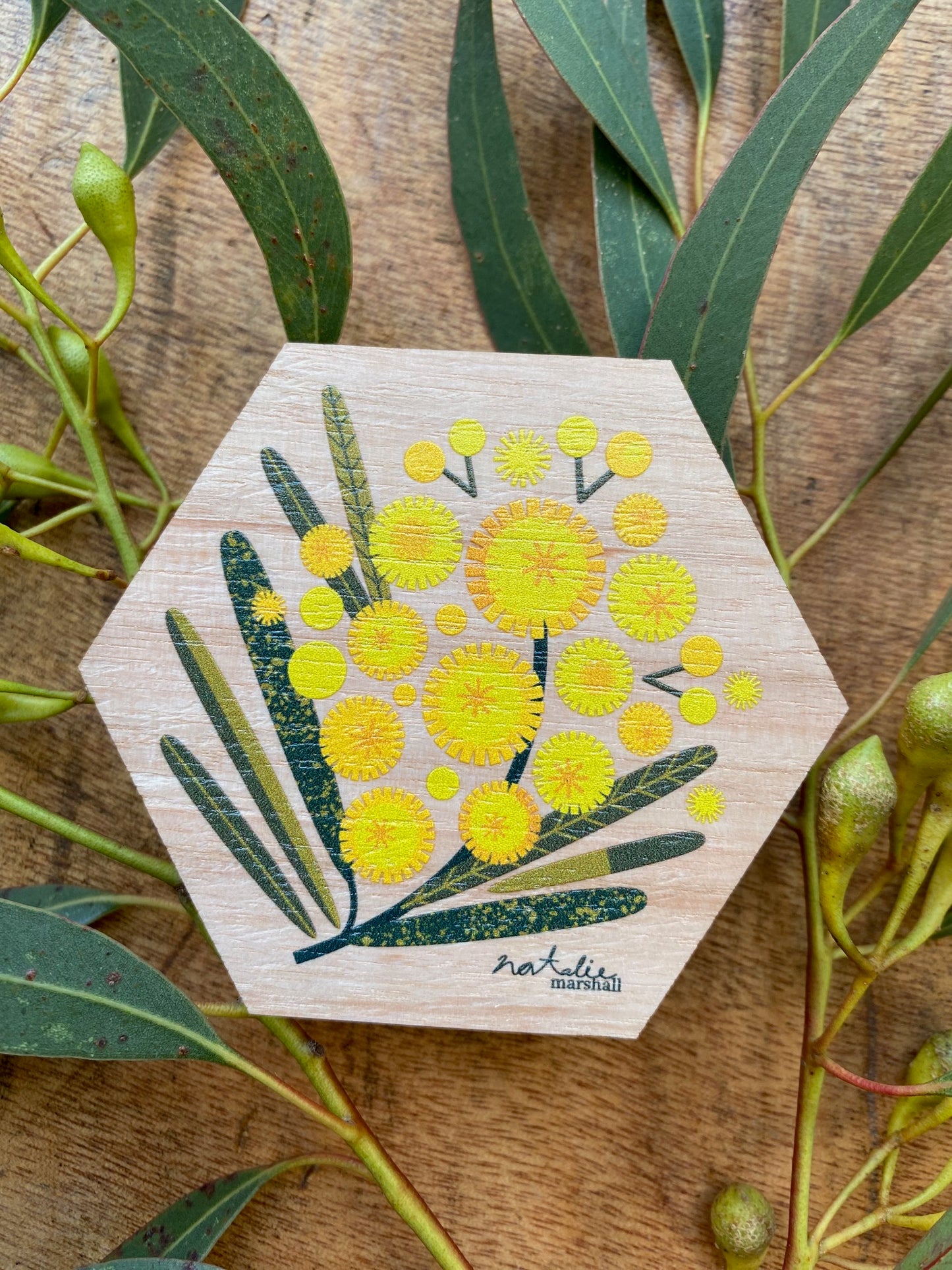 Wattle Magnet