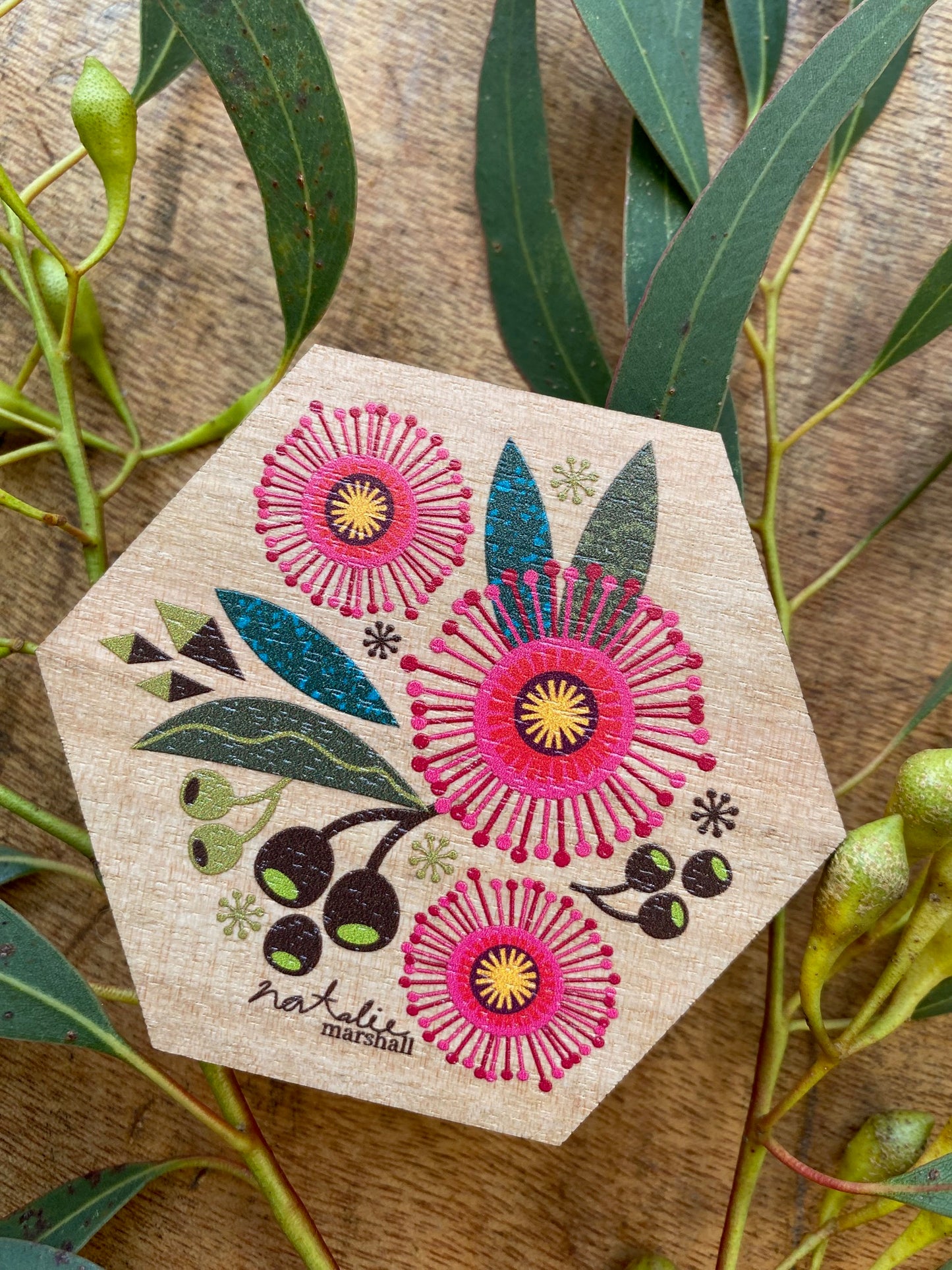 Eucalyptus Blossoms Magnet