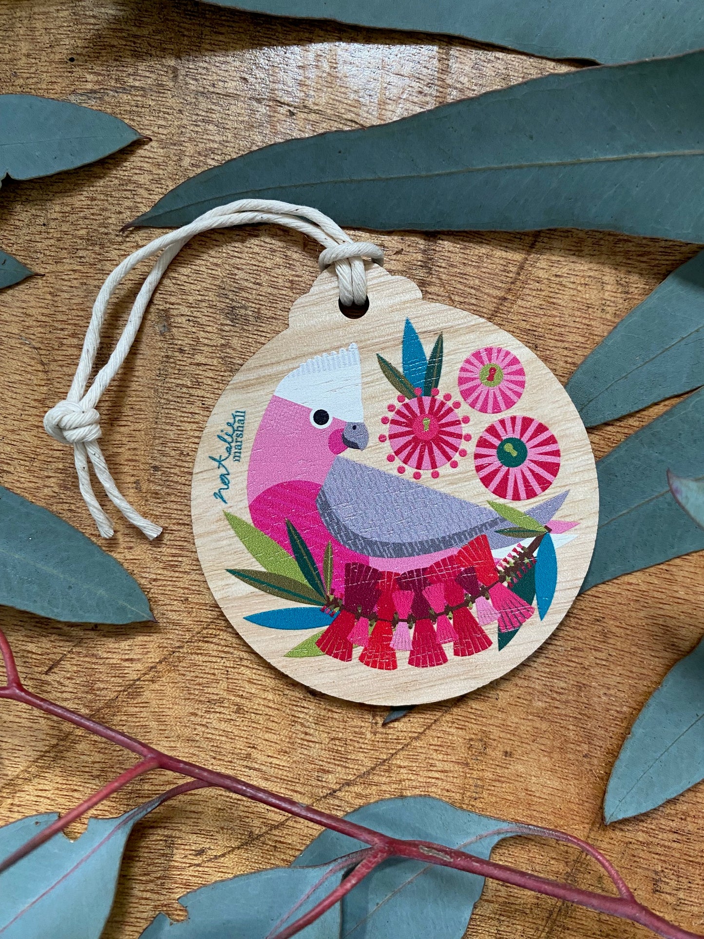 Galah Round Decoration
