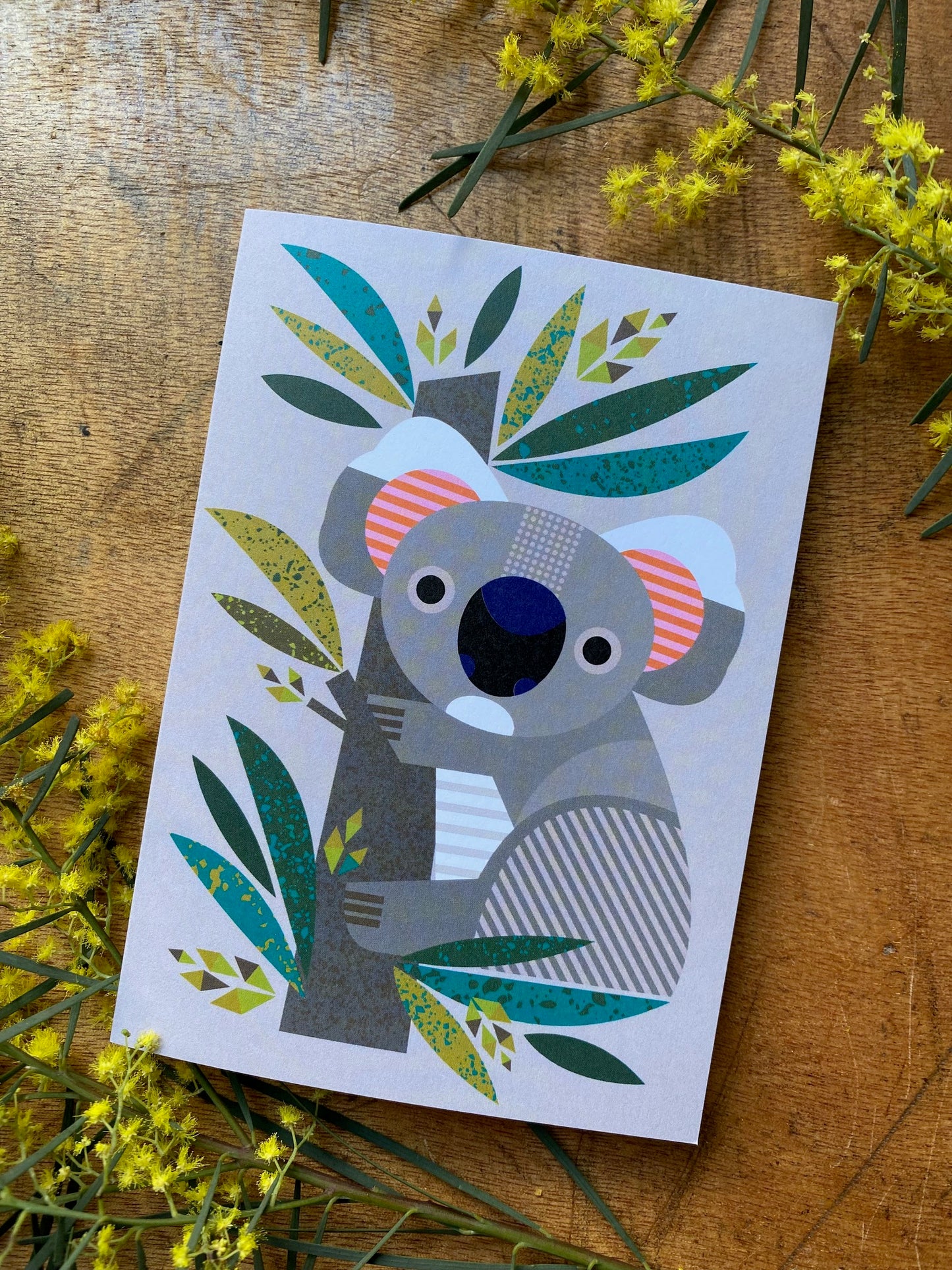 Climbing Koala Card