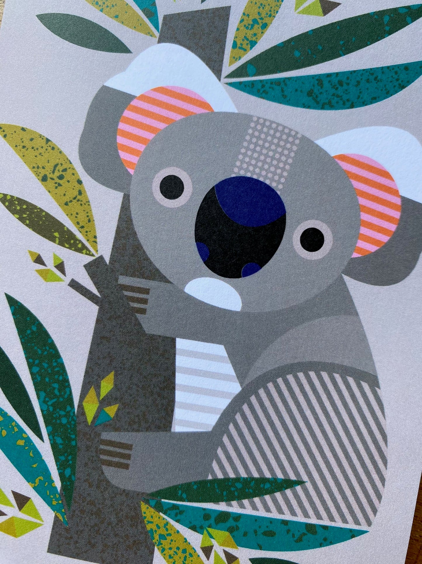 Climbing Koala Card