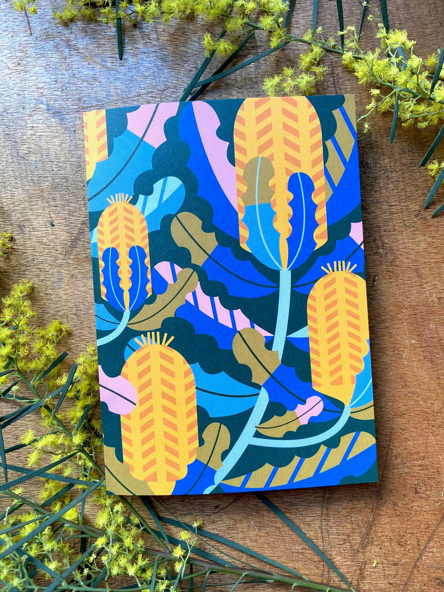 Bright Banksia Card