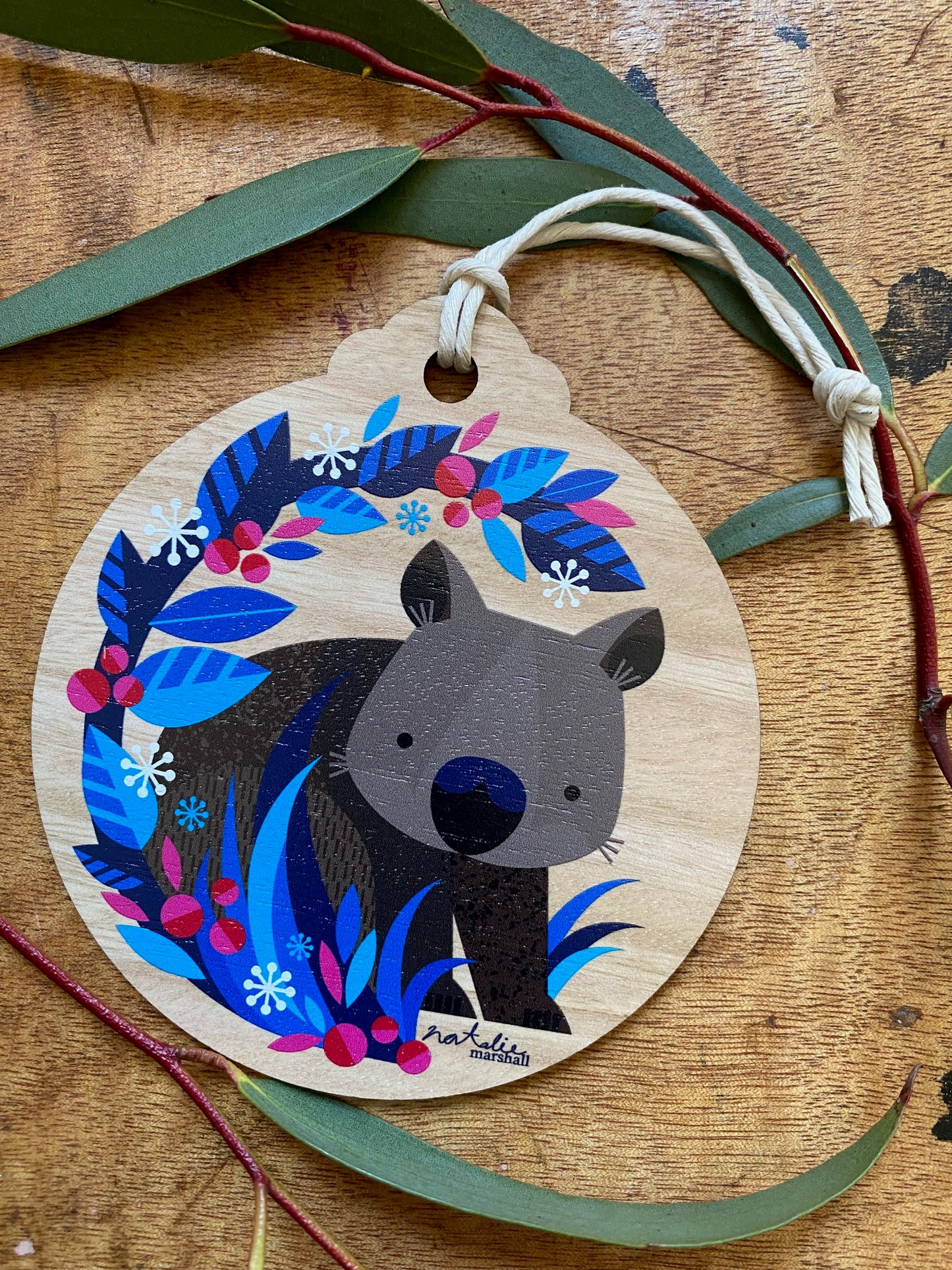 Wombat Large Decoration