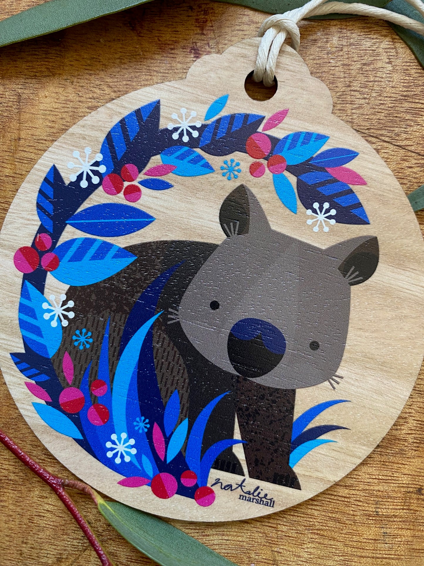 Wombat Large Decoration