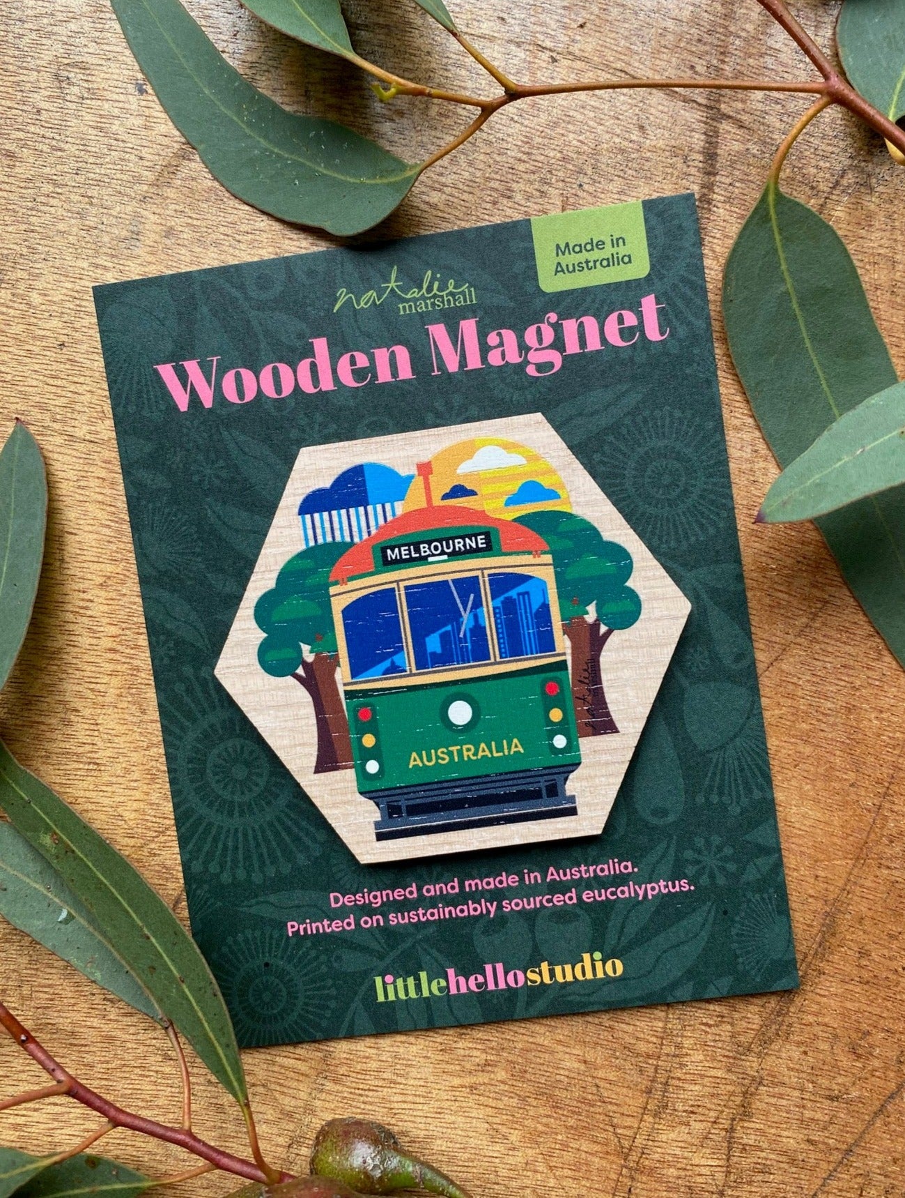 Melbourne Tram Magnet