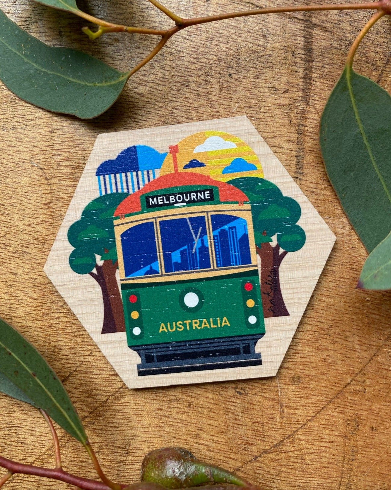 Melbourne Tram Magnet