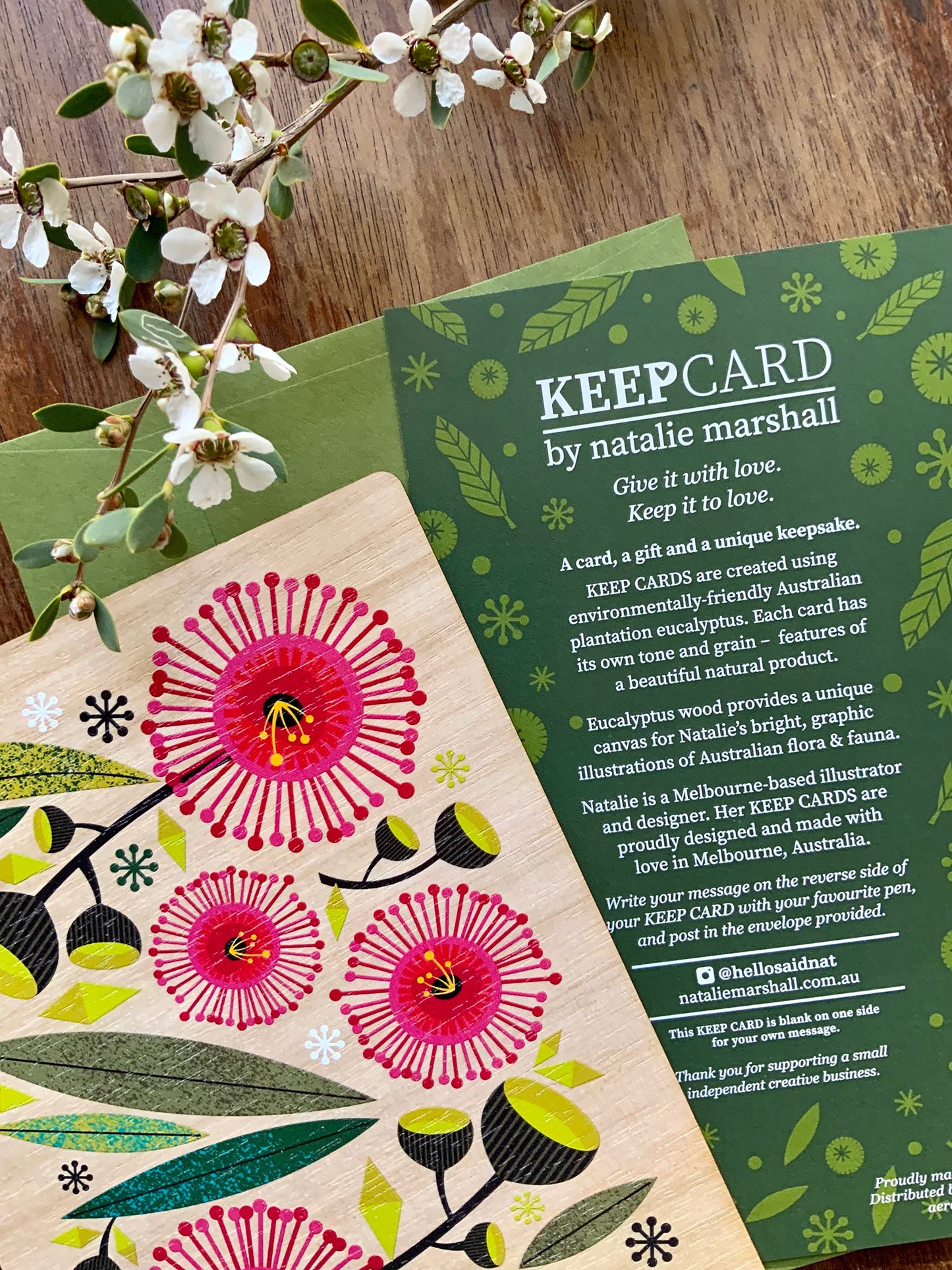 Blossoms Keepcard