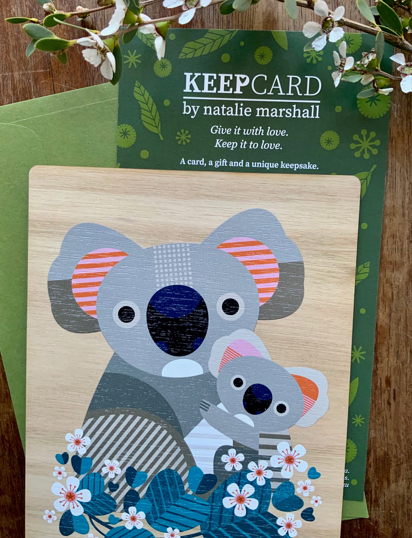 Cuddling Koalas Keepcard