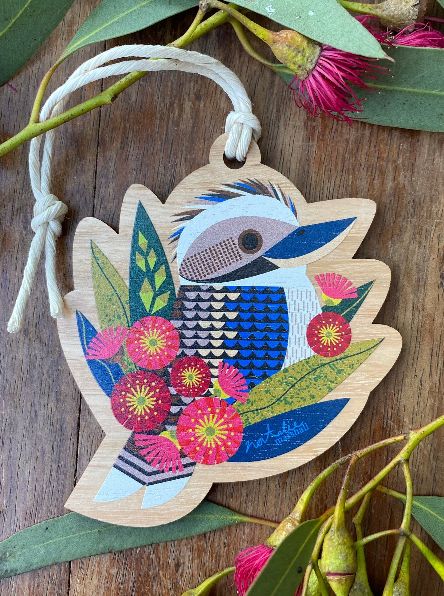 Kookaburra Shaped Decoration