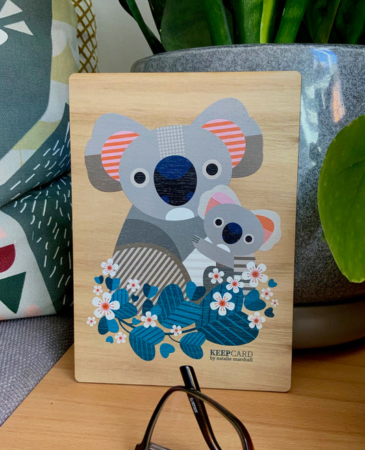 Cuddling Koalas Keepcard *