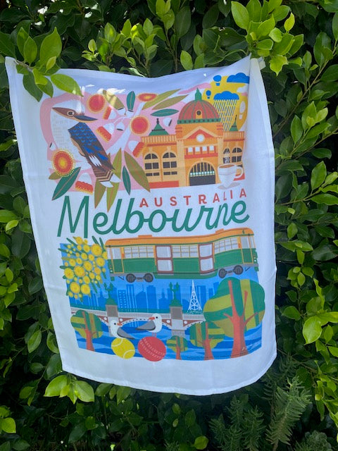 Melbourne Tea Towel