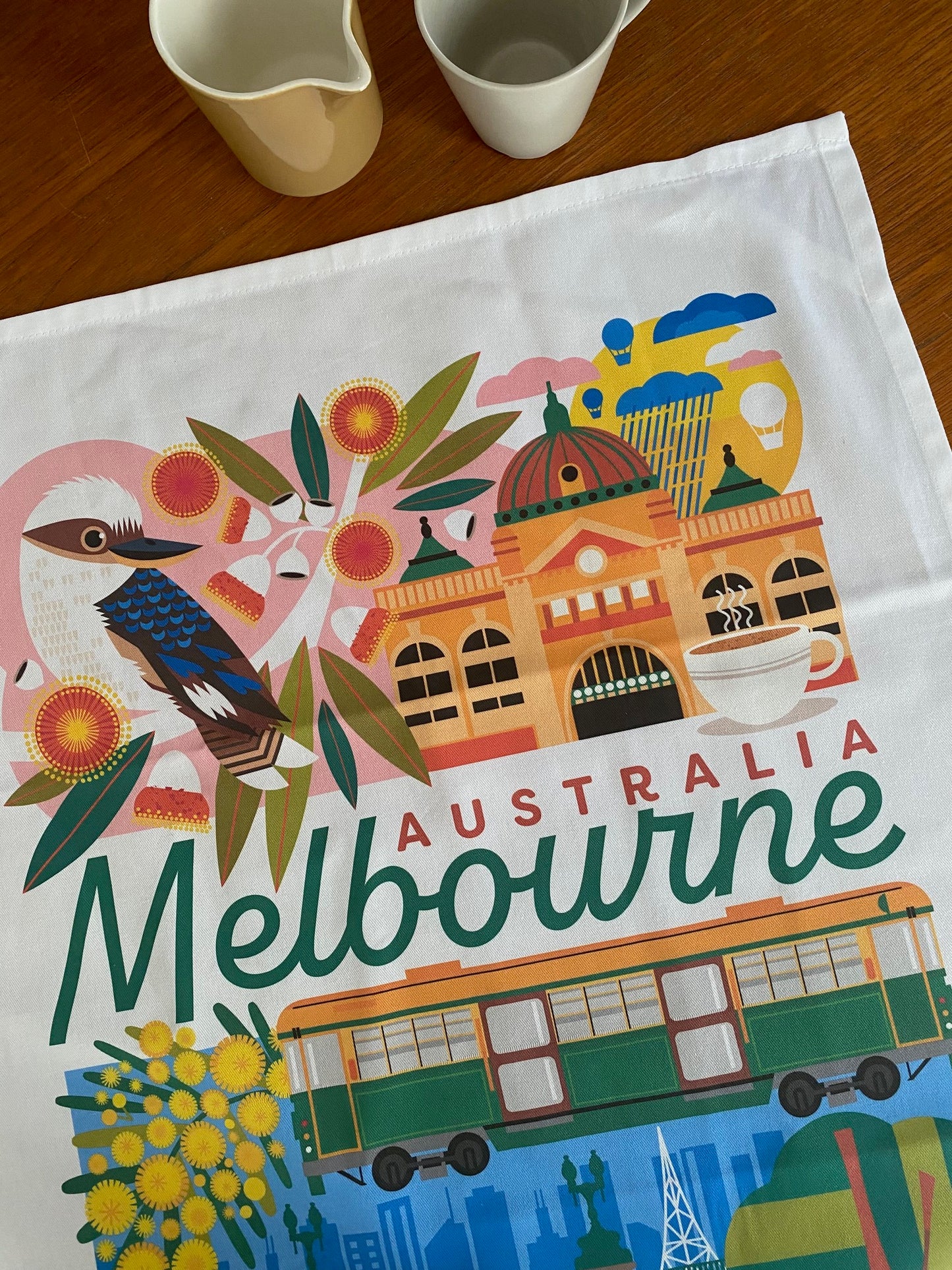 Melbourne Tea Towel