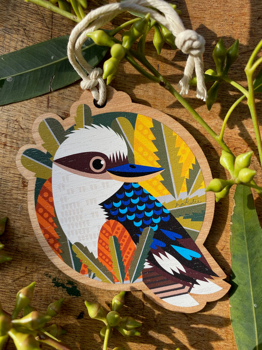 Bright Kookaburra Decoration