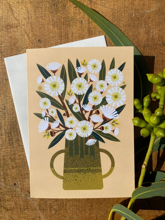Flowering Gum Vase