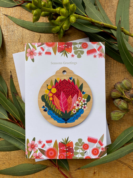 Native Bunch White Card *